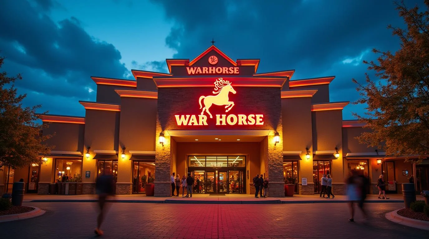 WarHorse Casino Entrance in Omaha
